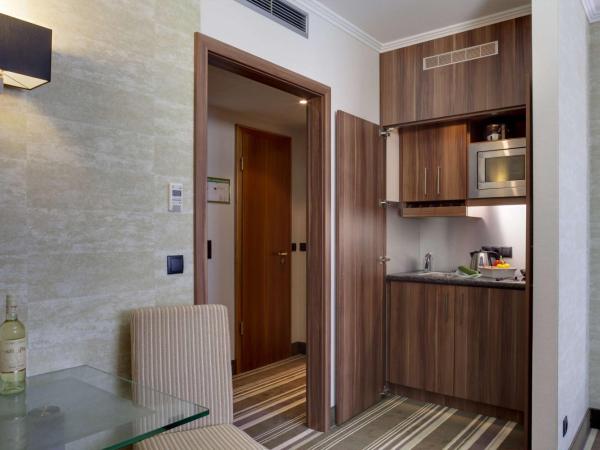 Best Western Plus Hotel Böttcherhof : photo 4 de la chambre appartement avec lit double et cuisine