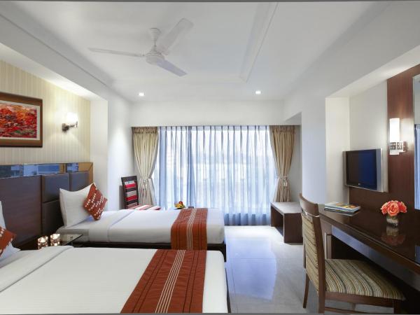 Hotel Suba Galaxy Mumbai : photo 4 de la chambre deluxe double or twin room with 10% off on laundry and ala carte & complimentary drivers accommodation