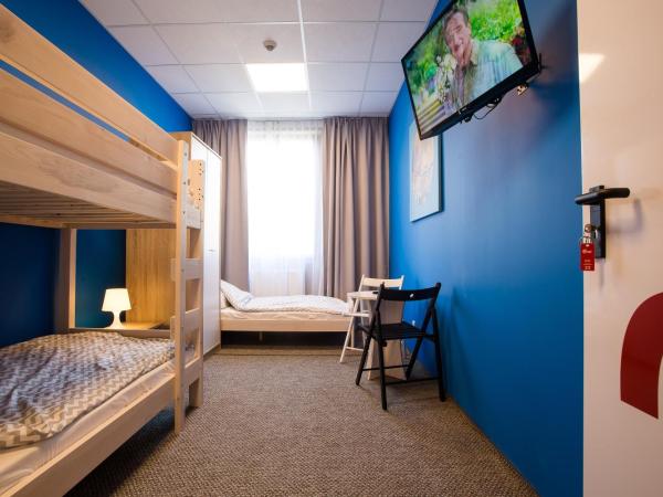 Moon Hostel Poznań : photo 9 de la chambre chambre triple avec salle de bains