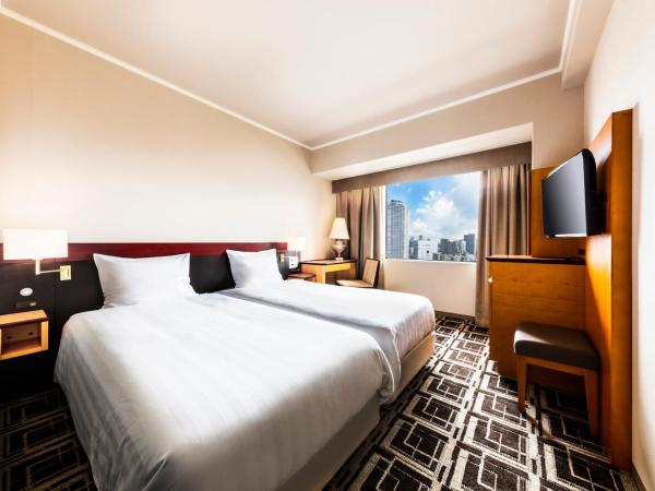 Hotel Hanshin Osaka : photo 1 de la chambre chambre lits jumeaux hollywood - non-fumeurs
