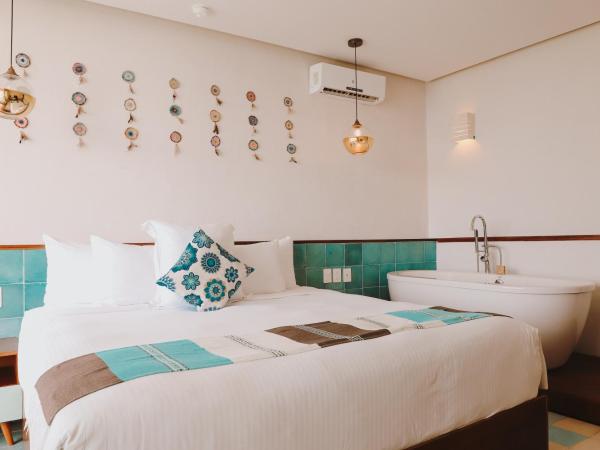 O' Tulum Boutique Hotel - Adults Only : photo 5 de la chambre honeymoon suite ocean front and plunge pool
