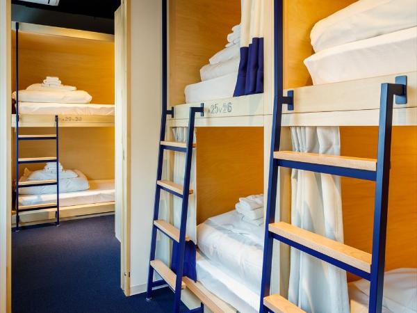 The Share Hotels Lyuro Tokyo Kiyosumi : photo 2 de la chambre chambre Économique privée avec lits superposés et salle de bains commune