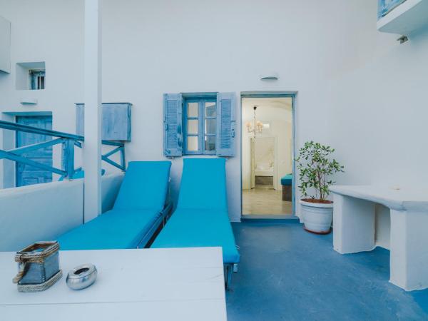 Kaleidoscope Cave Houses : photo 10 de la chambre maison troglodyte 1 chambre avec bain à remous extérieur - vue sur caldeira