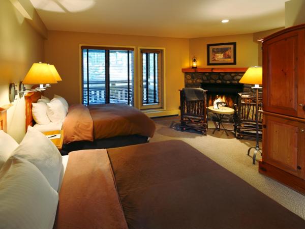 Buffalo Mountain Lodge : photo 1 de la chambre chambre avec 2 grands lits queen-size