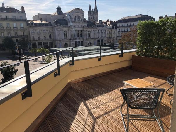 Hôtel Saint-Julien : photo 1 de la chambre chambre double ou lits jumeaux supérieure avec terrasse