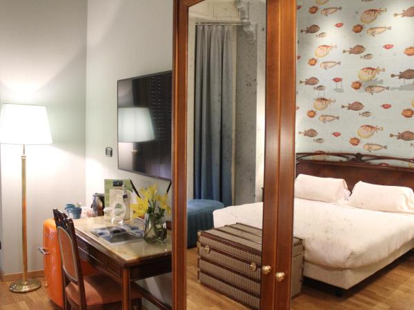 Hotel Continental Genova : photo 2 de la chambre chambre double ou lits jumeaux
