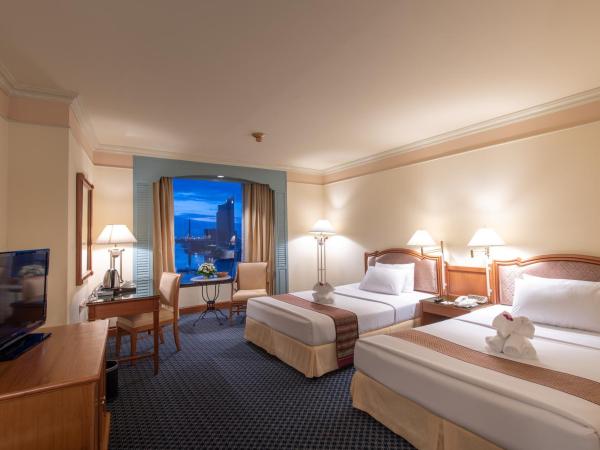 Montien Riverside Hotel Bangkok : photo 6 de la chambre chambre double ou lits jumeaux supérieure