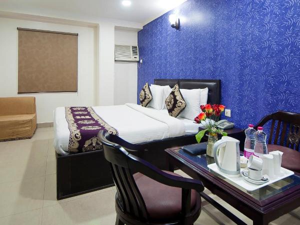 HOTEL DAKHA INTERNATIONAL - Karol Bagh, New Delhi : photo 5 de la chambre chambre deluxe double ou lits jumeaux