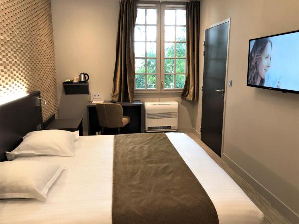 Htel Restaurant La Hoirie : photo 3 de la chambre chambre double contemporaine suprieure