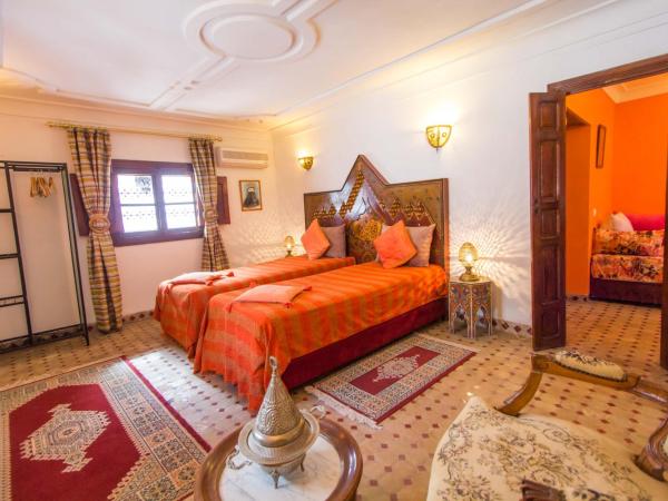 Riad Dar Skalli & SPA : photo 1 de la chambre chambre triple - toubkal 