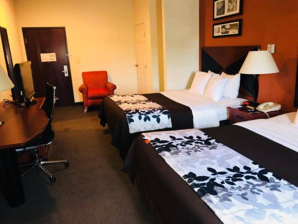 Sleep Inn & Suites Oklahoma City Northwest : photo 1 de la chambre chambre double avec 2 lits doubles - non-fumeurs