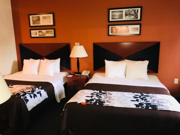 Sleep Inn & Suites Oklahoma City Northwest : photo 2 de la chambre chambre double avec 2 lits doubles - non-fumeurs