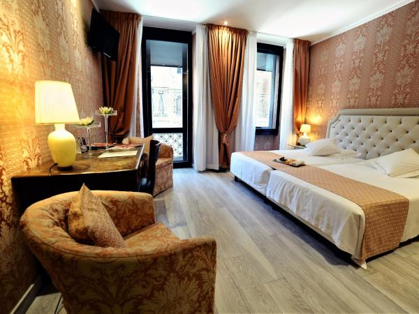 Hotel Pierre Milano : photo 5 de la chambre chambre double ou lits jumeaux