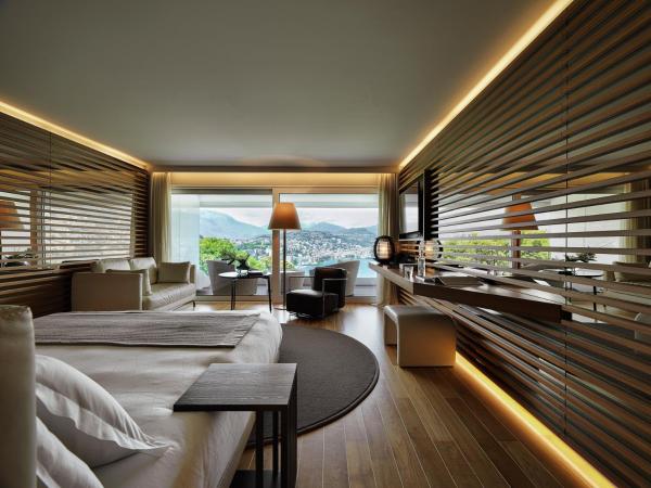 The View Lugano : photo 5 de la chambre suite junior avec balcon - vue sur lac