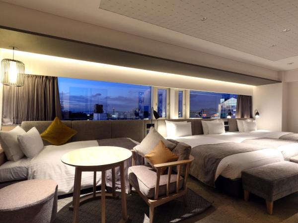 Solaria Nishitetsu Hotel Fukuoka : photo 3 de la chambre chambre quadruple de luxe - non-fumeurs