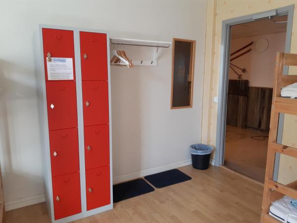 STF Östersund Ledkrysset : photo 2 de la chambre lit dans dortoir mixte de 8 lits