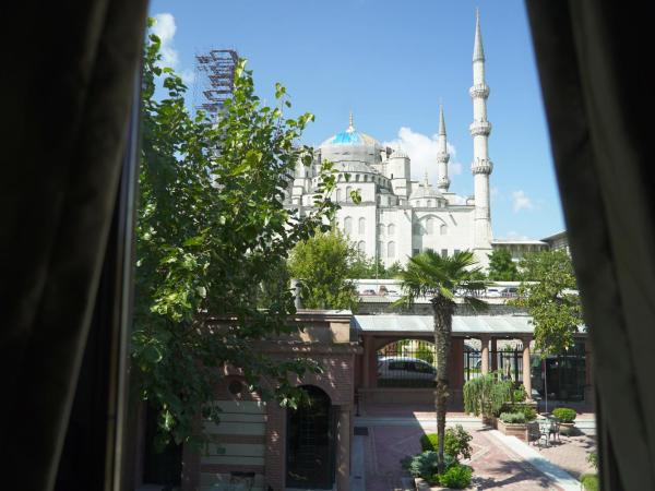Sultanahmet Palace Hotel : photo 5 de la chambre deluxe room with blue mosque view 