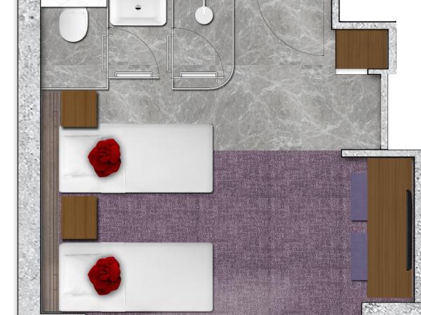 Butterfly on LKF Boutique Hotel Central : photo 8 de la chambre chambre double ou lits jumeaux supérieure