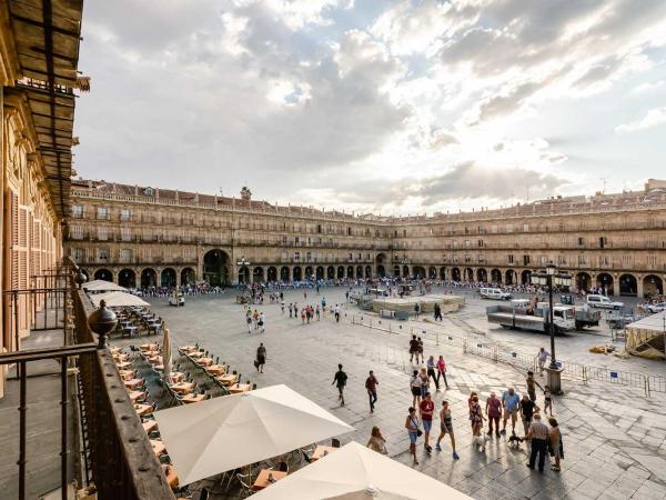 Salamanca Luxury Plaza : photo 3 de la chambre chambre double - vue sur plaza mayor