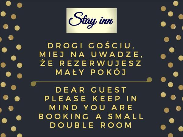 Stay inn Hotel Gdańsk : photo 4 de la chambre petite chambre double