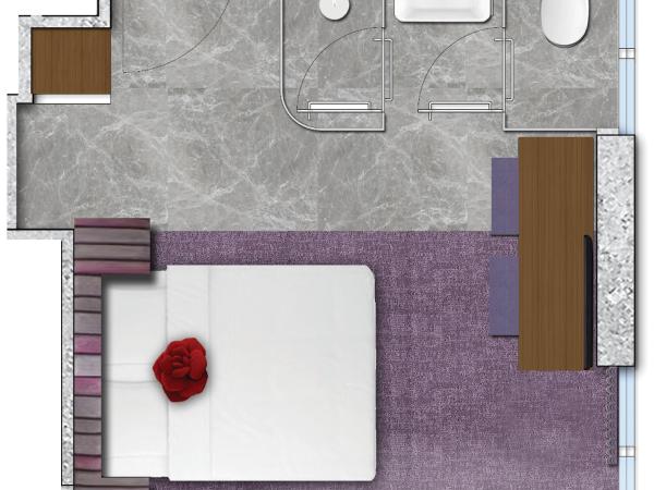 Butterfly on LKF Boutique Hotel Central : photo 9 de la chambre chambre double ou lits jumeaux supérieure