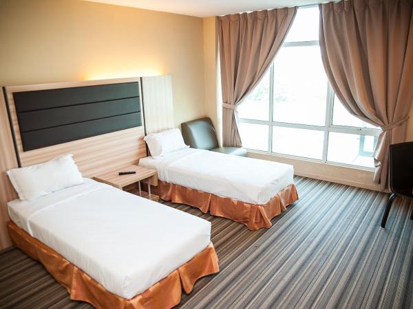 Zara's Boutique Hotel @ Harbour City : photo 1 de la chambre chambre lits jumeaux super de luxe - vue sur montagne