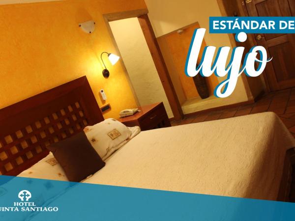 Hotel Quinta Santiago : photo 4 de la chambre chambre lit king-size