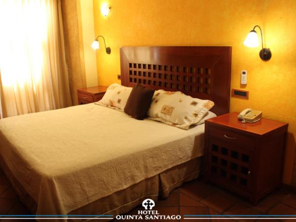 Hotel Quinta Santiago : photo 2 de la chambre chambre lit king-size