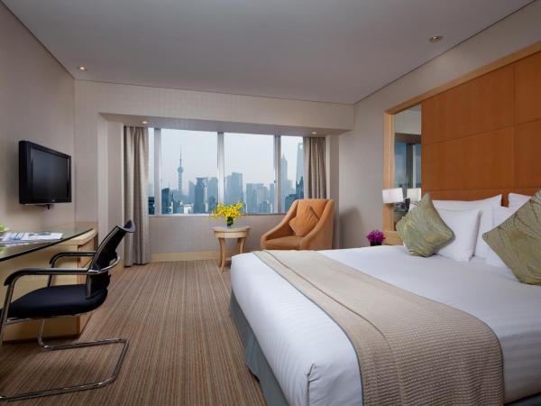 Jin Jiang Tower : photo 3 de la chambre chambre double deluxe - vue sur ville