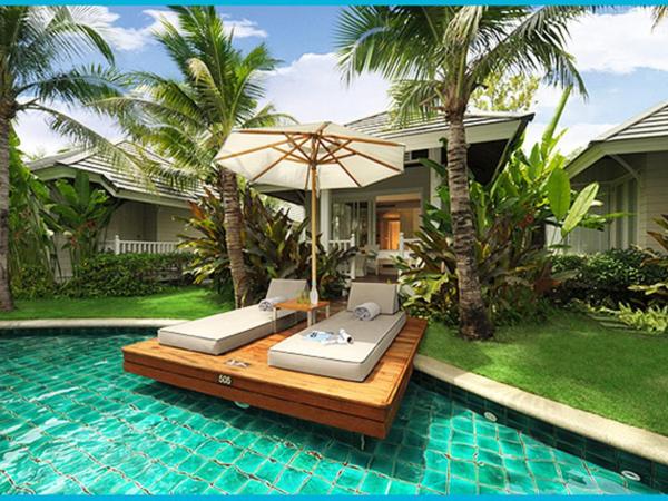 Rest Detail Hotel Hua Hin : photo 1 de la chambre chambre double ou lits jumeaux au bord de la piscine