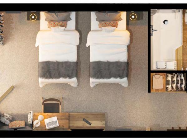 Hôtel Avancher : photo 6 de la chambre chambre double ou lits jumeaux confort