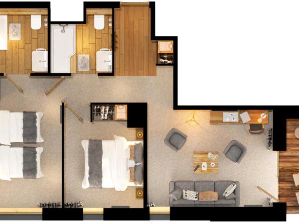 Hôtel Avancher : photo 3 de la chambre suite junior