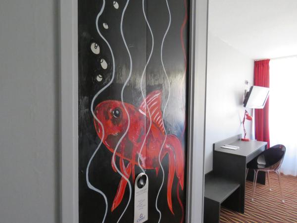 Dav'hotel Jaude : photo 7 de la chambre chambre double à l’arrière du bâtiment