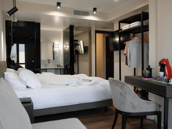 B4B Athens 365 : photo 7 de la chambre studio double ou lits jumeaux supérieur – vue sur acropole