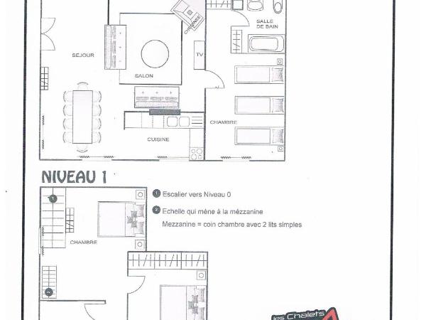 Les Chalets du Thorens : photo 3 de la chambre appartement 4 chambres (9-12 adultes)