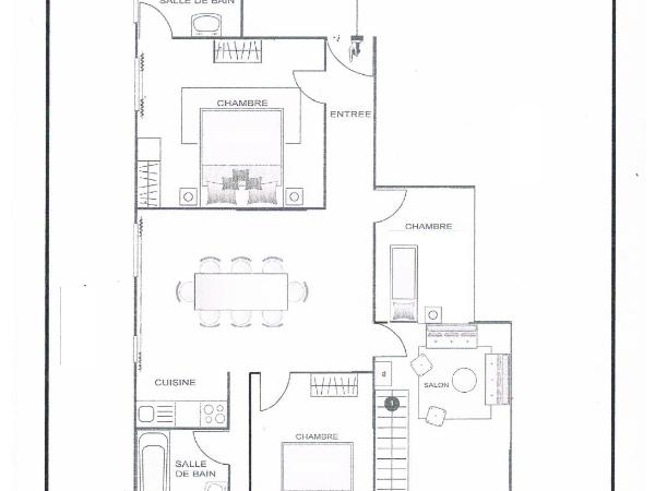 Les Chalets du Thorens : photo 1 de la chambre appartement 3 chambres (4-8 adultes)