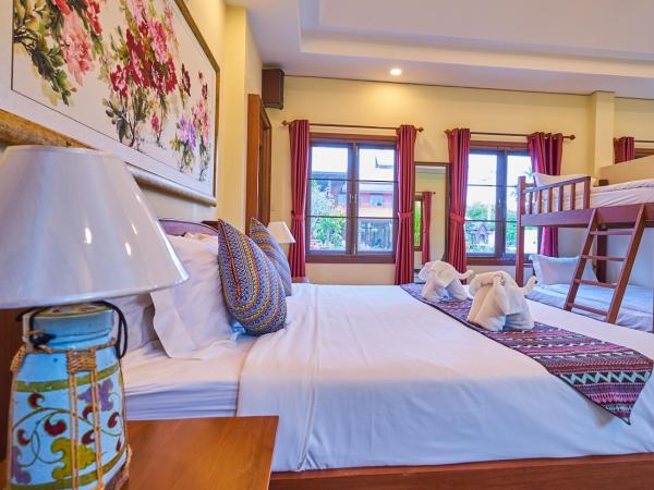 Mina Garden Villa Resort : photo 9 de la chambre chambre familiale - vue sur jardin