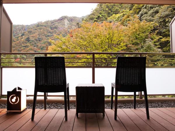 Okuno Hosomichi : photo 2 de la chambre chambre standard avec sols en tatami et baignoire en plein air