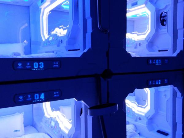 Space Hotel @ Chinatown Kuala Lumpur : photo 3 de la chambre lit capsule simple - mixte