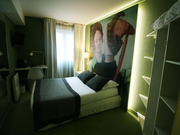 Hôtel Cecyl Reims Centre : photo 3 de la chambre chambre double standard
