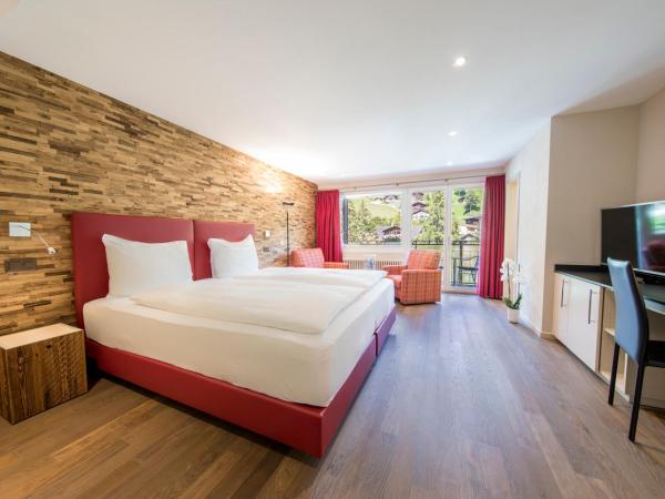 Belvedere Swiss Quality Hotel : photo 3 de la chambre chambre double ou lits jumeaux classique - climatisation - vue sur jardin