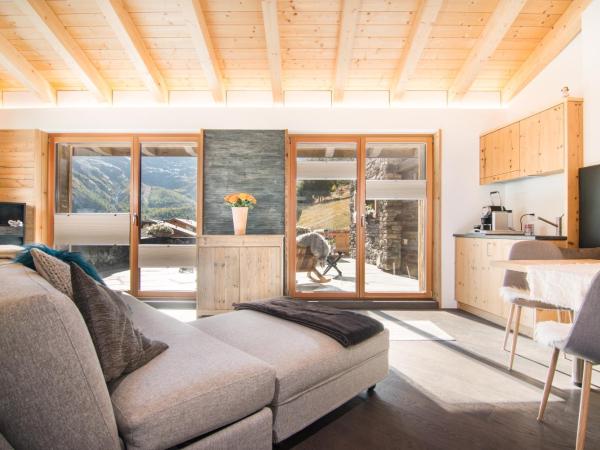 Boutique Lodge Spycher : photo 6 de la chambre loft deluxe avec terrasse - vue sur montagne