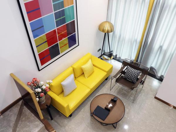 Royal Star Apartment(Guangzhou Central City Branch) : photo 2 de la chambre fashion duplex king bed