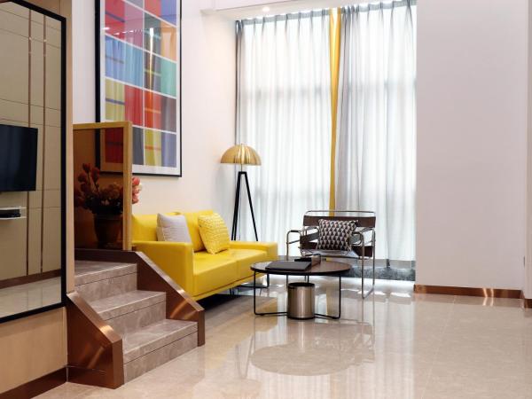 Royal Star Apartment(Guangzhou Central City Branch) : photo 1 de la chambre fashion duplex king bed