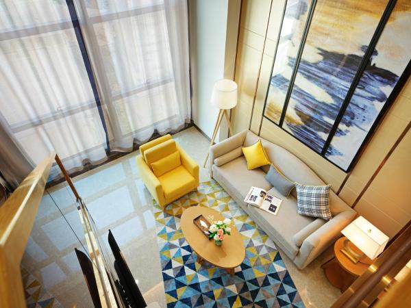 Royal Star Apartment(Guangzhou Central City Branch) : photo 7 de la chambre nordic duplex king bed