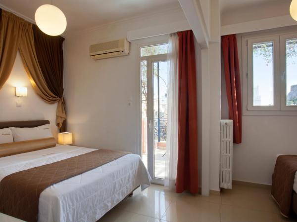 Metropolis Hotel : photo 3 de la chambre chambre triple - vue sur acropole
