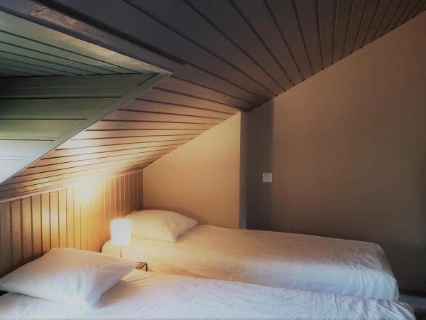 Résidence Sunêlia Les Logis d'Orres : photo 6 de la chambre chalet en duplex avec bain nordique (4 adultes)