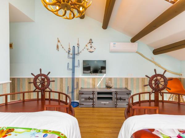 妙妙花园童话民宿 -上海国际旅游度假区店 : photo 3 de la chambre chambre familiale deluxe