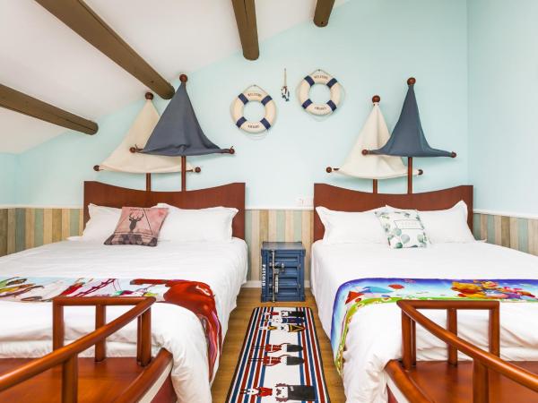 妙妙花园童话民宿 -上海国际旅游度假区店 : photo 2 de la chambre chambre familiale deluxe