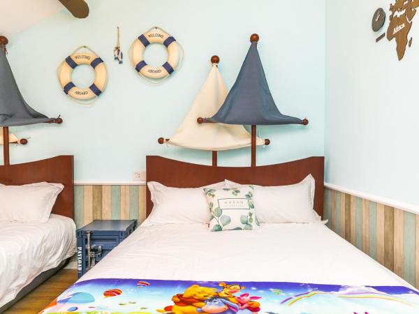 妙妙花园童话民宿 -上海国际旅游度假区店 : photo 8 de la chambre chambre familiale deluxe
